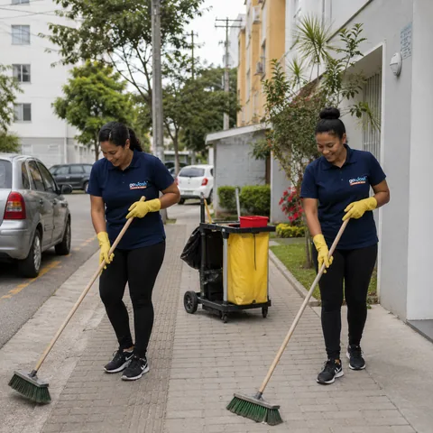 Operação GoWash em condomínio